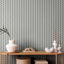 HWA1173W Retro Flower Chalkboard Wallpaper by Hoopla Walls