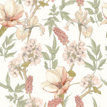HWA1178W Orchid Bloom Sage & Hazel Wallpaper by Hoopla Walls