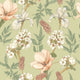 Orchid Bloom Artichoke Fleur Wallpaper by Hoopla Walls