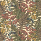 HWA1197W Wild Ferns Warm Spice Wallpaper by Hoopla Walls