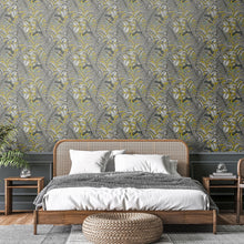 HWA1200W Wild Ferns Olive Wallpaper by Hoopla Walls