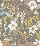 HWA1209W Oasis Mink & Sage Wallpaper by Hoopla Walls
