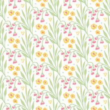 HWA1210W Meadow Stripe Spring Bloom Wallpaper by Hoopla Walls