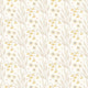 Meadow Stripe Ochre & Stone Fleur Wallpaper by Hoopla Walls