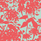 HWA1216W Summer Silhouette Coral Twist Wallpaper by Hoopla Walls