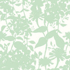 HWA1218W Summer Silhouette Mint Wallpaper by Hoopla Walls