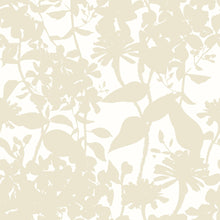 HWA1220W Summer Silhouette Chalk & Linen Wallpaper by Hoopla Walls