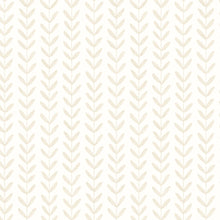 HWA1223W Ditsy Leaf Stripe Linen Wallpaper by Hoopla Walls