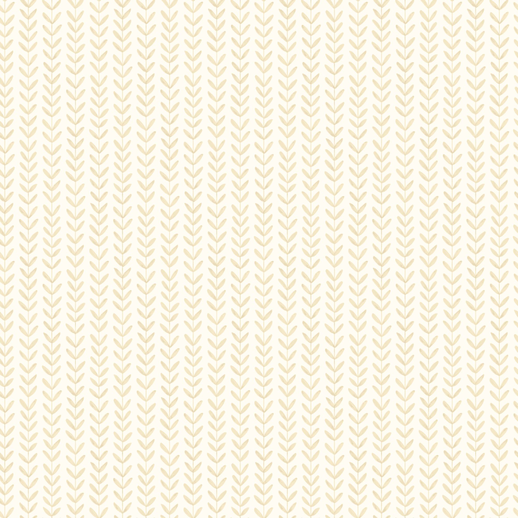 HWA1224W Ditsy Leaf Stripe Hay Wallpaper by Hoopla Walls