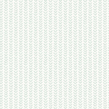 HWA1227W Ditsy Leaf Stripe Duck Egg Wallpaper by Hoopla Walls