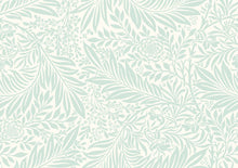 HWA1231W Leaf Vine Seafoam Wallpaper by Hoopla Walls