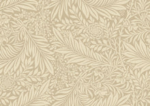 HWA1234W Leaf Vine Straw Wallpaper by Hoopla Walls