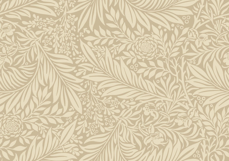 HWA1234W Leaf Vine Straw Wallpaper by Hoopla Walls