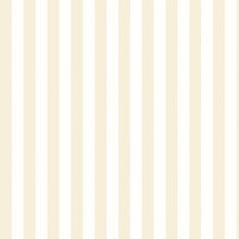 HWA1237W Tiny Stripe Parchment Wallpaper by Hoopla Walls