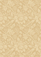 HWA1244W Damask Trail Gold Wallpaper by Hoopla Walls
