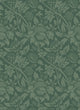 Damask Trail Forest Green Elegance Wallpaper by Hoopla Walls