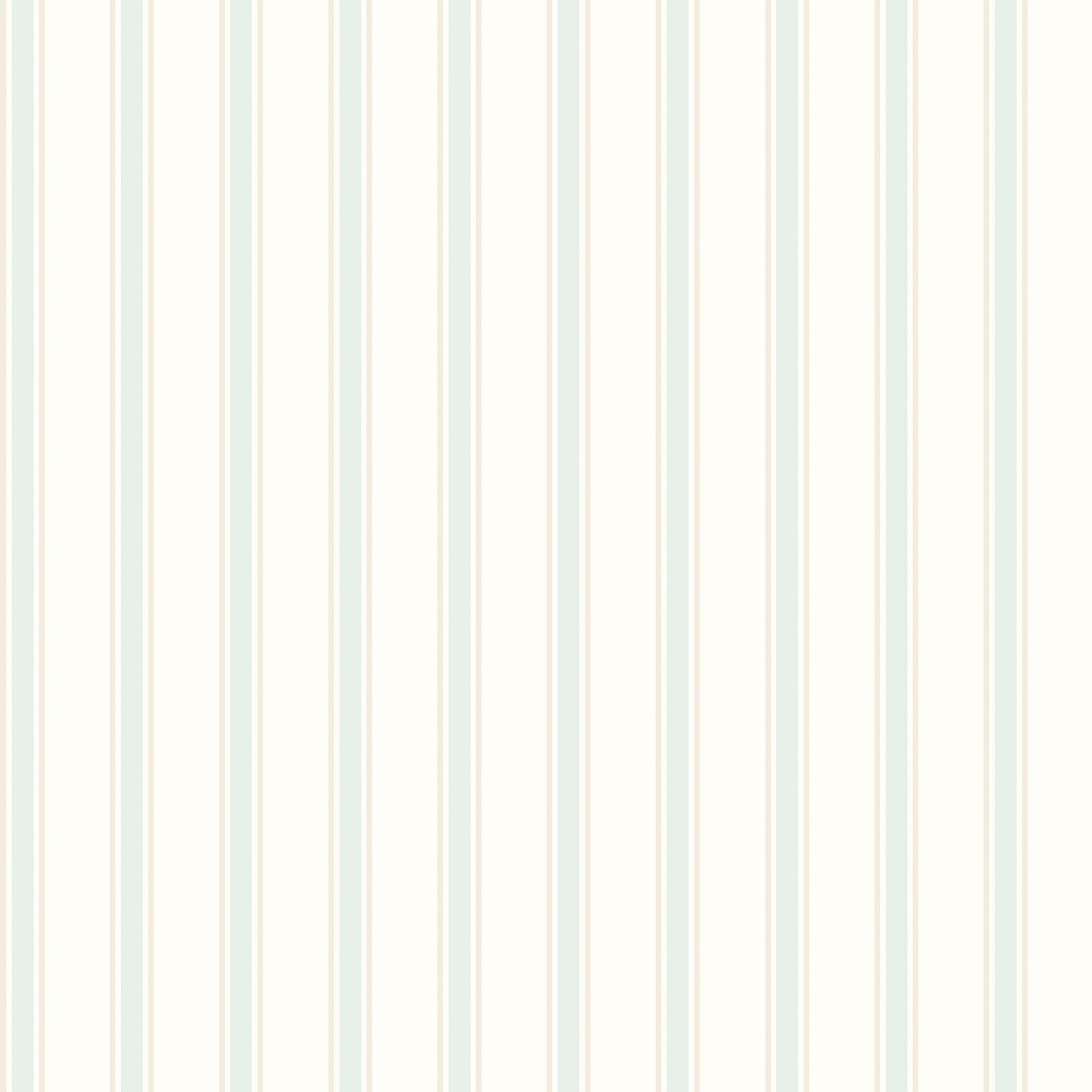 HWA1259W Chalk Stripe Seafoam Wallpaper by Hoopla Walls