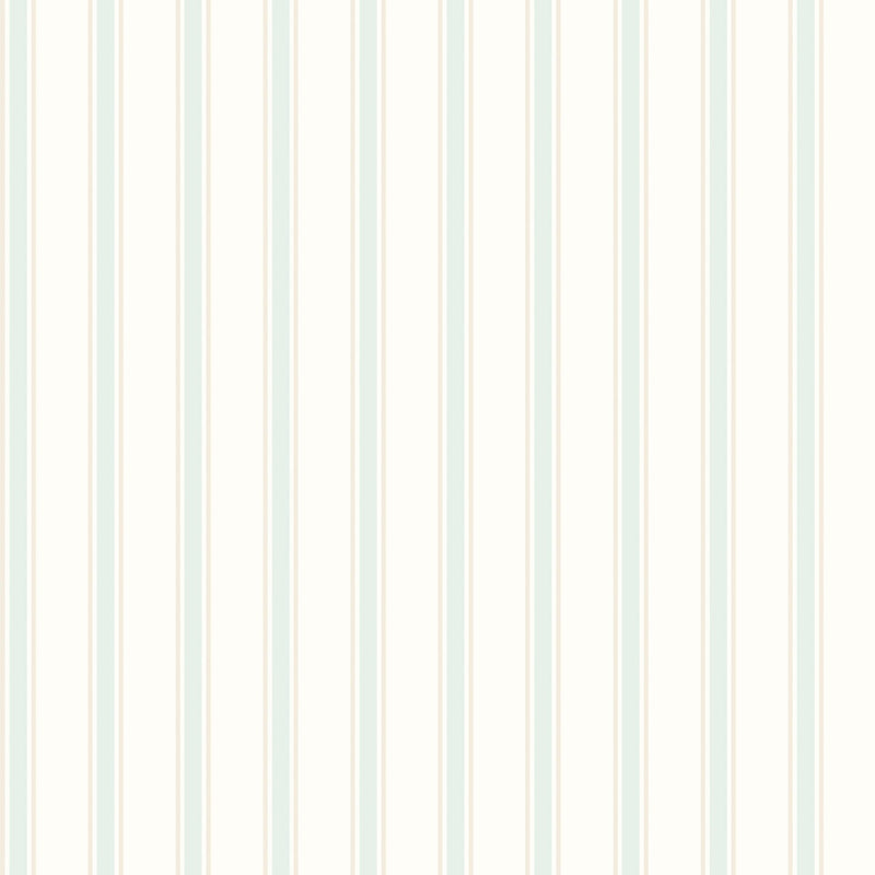 HWA1259W Chalk Stripe Seafoam Wallpaper by Hoopla Walls