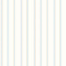 HWA1260W Chalk Stripe Sky Wallpaper by Hoopla Walls