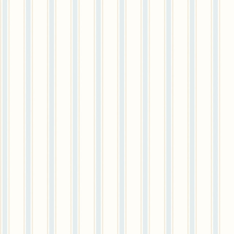 HWA1260W Chalk Stripe Sky Wallpaper by Hoopla Walls