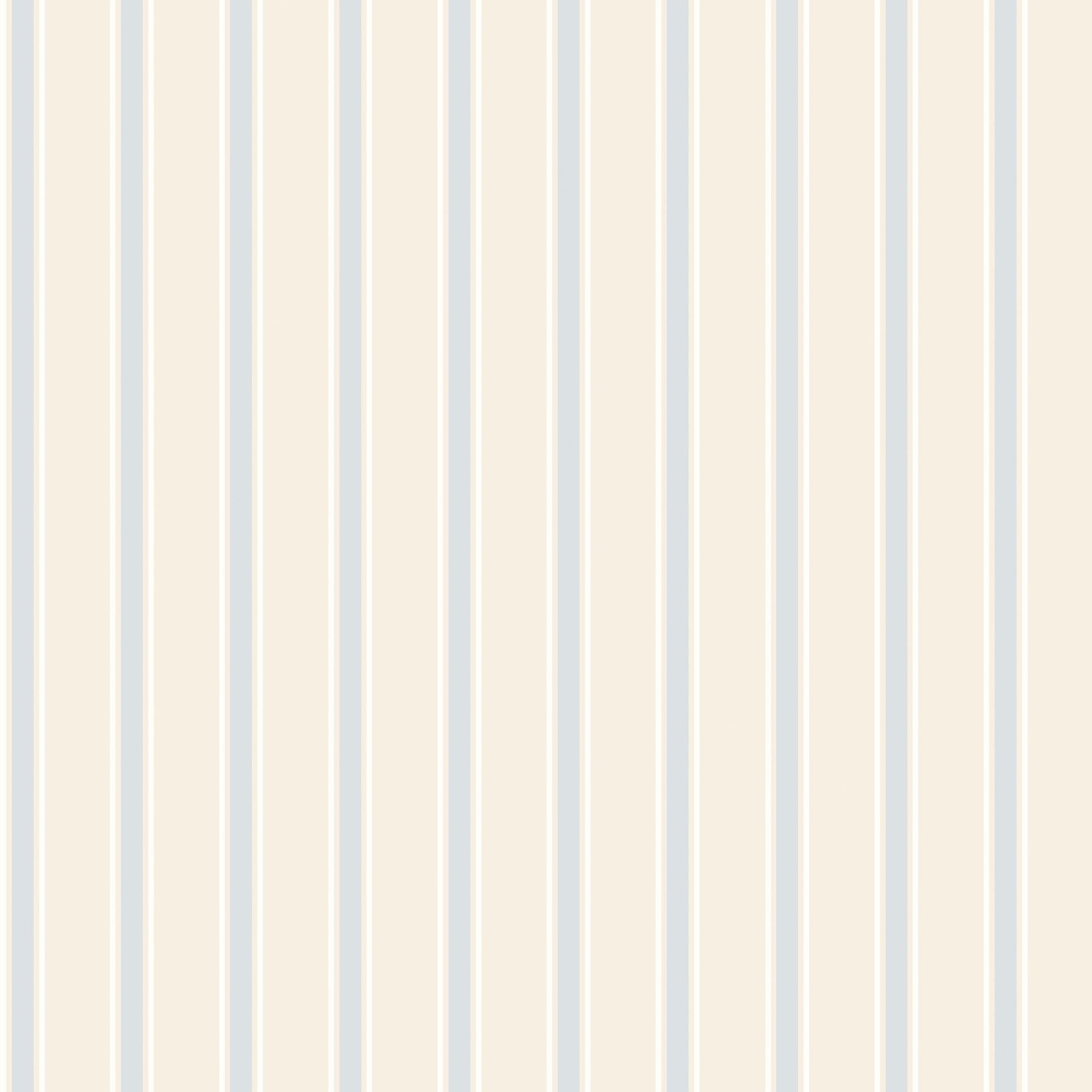 HWA1261W Chalk Stripe Wedgewood Blue Wallpaper by Hoopla Walls