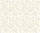 HWA1262W Floral Trail Stone Wallpaper by Hoopla Walls
