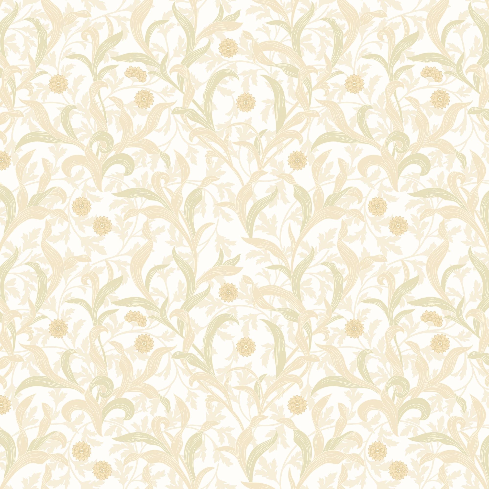 HWA1263W Floral Trail Thyme Wallpaper by Hoopla Walls