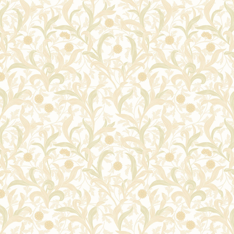 HWA1263W Floral Trail Thyme Wallpaper by Hoopla Walls