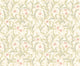 Floral Trail Sage & Coral Elegance Wallpaper by Hoopla Walls