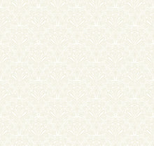 HWA1269W Ditsy Deco Fan Sage Wallpaper by Hoopla Walls