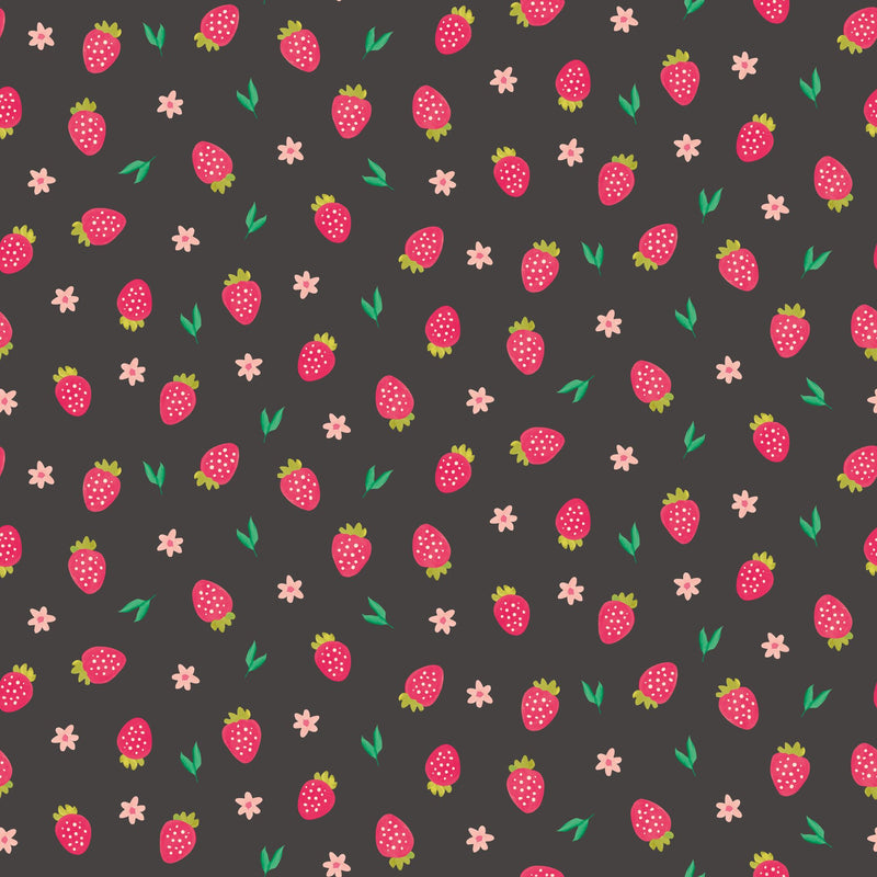 HWA1286W Strawberry Sprinkles Liquorice Wallpaper by Hoopla Walls