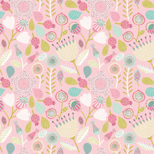HWA1288W Folk Floral Dolly Mixtures Wallpaper by Hoopla Walls