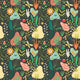 Bug Garden Marmalade Twist Peekaboo Wallpaper by Hoopla Walls