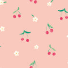 HWA1296W Cheery Cherries Watermelon Wallpaper by Hoopla Walls