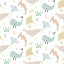 HWA1302W Ocean Adventure Honeycomb Wallpaper by Hoopla Walls