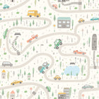 HWA1307W Road Trip Popcorn Wallpaper by Hoopla Walls