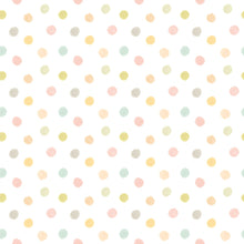 HWA1316W Dotty Pastel Riot Wallpaper by Hoopla Walls