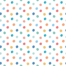 HWA1318W Dotty Teal Mix Wallpaper by Hoopla Walls