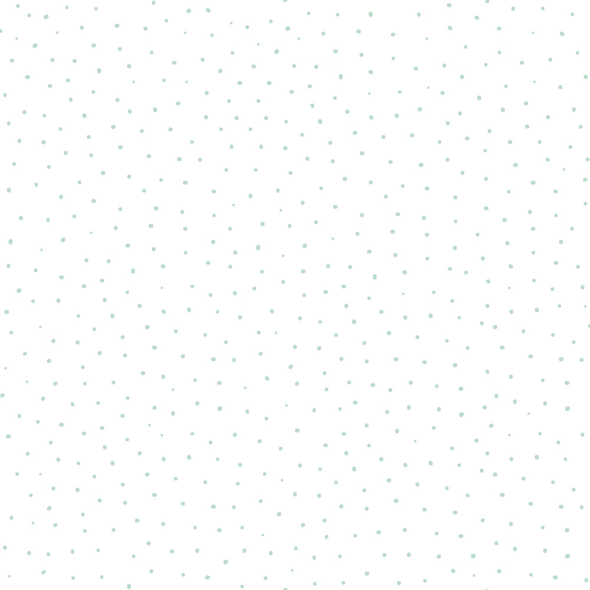 HWA1320W Mini Dots Seafoam Wallpaper by Hoopla Walls