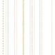 Stripey Dolly Mixtures Peekaboo Wallpaper by Hoopla Walls