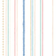 Stripey Royal Mix Peekaboo Wallpaper by Hoopla Walls