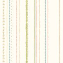 HWA1324W Stripey Ginger Mix Wallpaper by Hoopla Walls