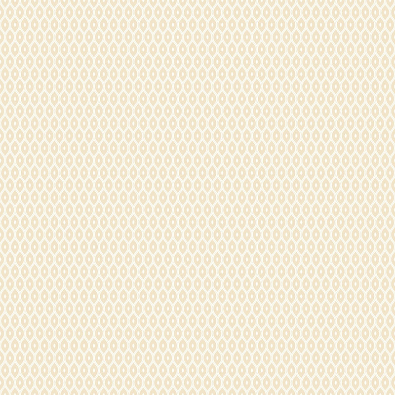 HWA1332W Tiny Ogee Parchment Wallpaper by Hoopla Walls