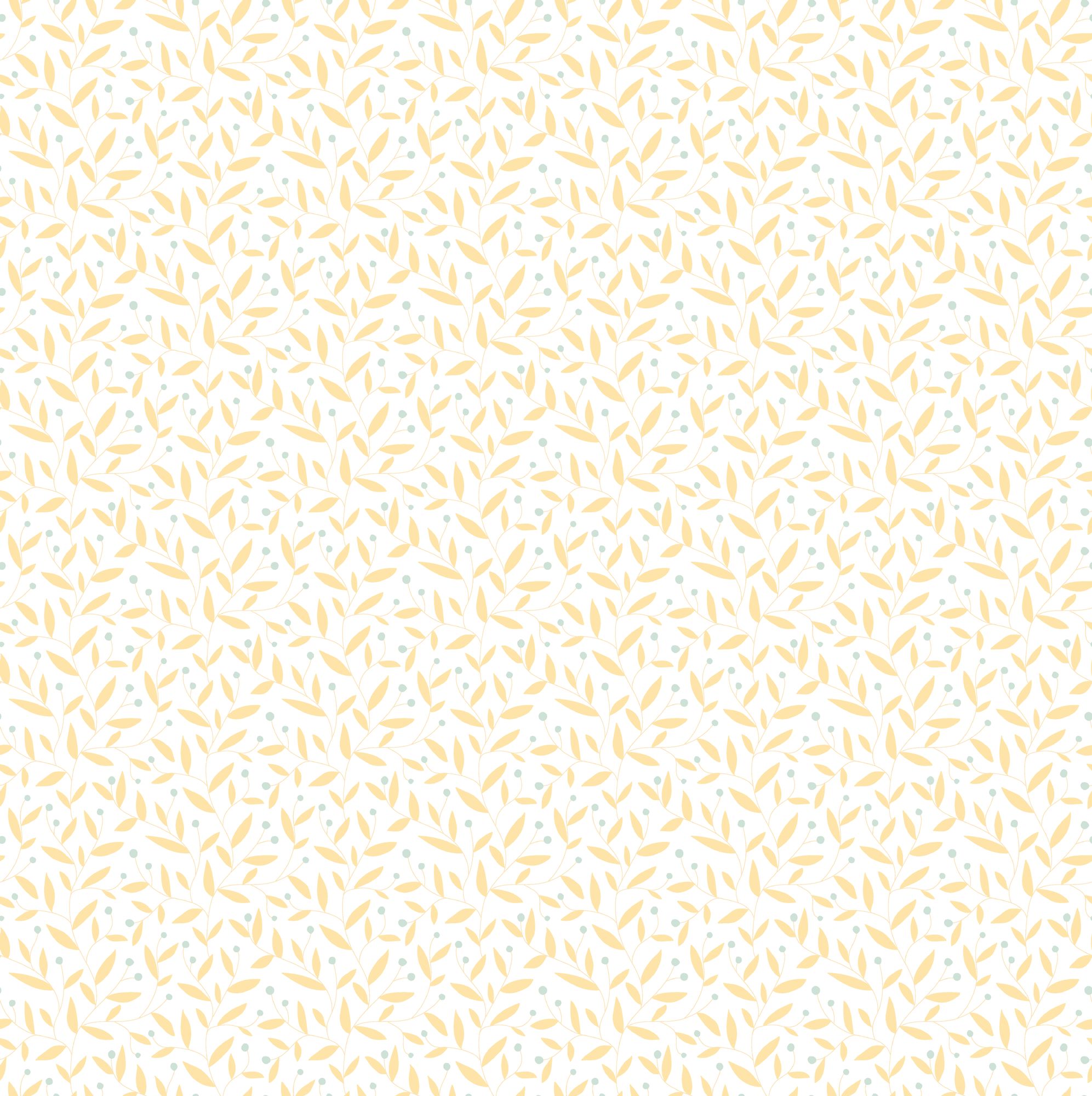 HWA1338W Dotty Vine Gold Wallpaper by Hoopla Walls