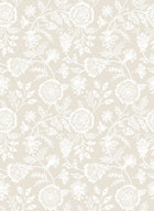 HWA1347W Evelyn Trail Bone Wallpaper by Hoopla Walls