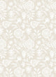 Evelyn Trail Bone Purity Wallpaper by Hoopla Walls