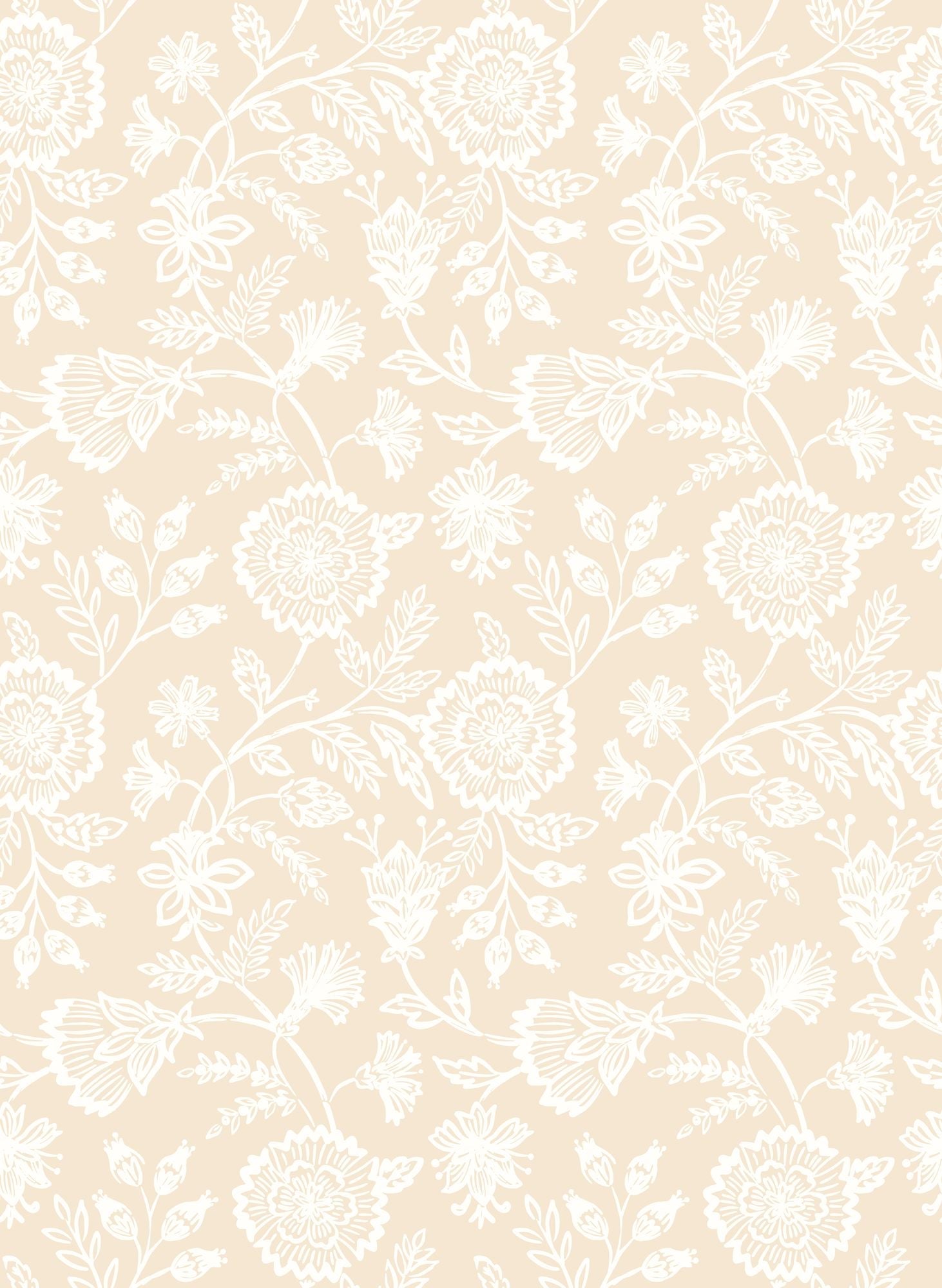 HWA1348W Evelyn Trail Putty Wallpaper by Hoopla Walls
