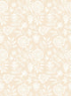 Evelyn Trail Putty Purity Wallpaper by Hoopla Walls