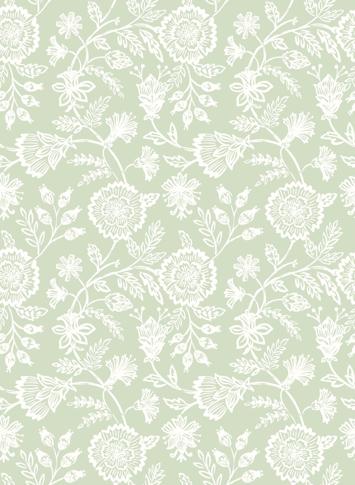 HWA1349W Evelyn Trail Pear Wallpaper by Hoopla Walls