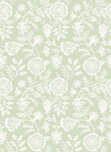 HWA1349W Evelyn Trail Pear Wallpaper by Hoopla Walls